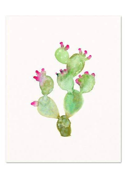 Snoogs & Wilde Art | Prickly Pear Cactus Art Print