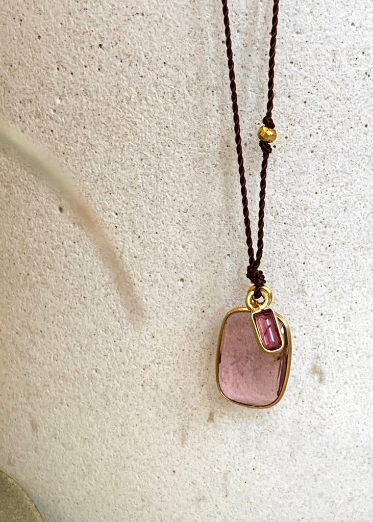 Margaret Solow | Tourmaline + Sapphire 18k