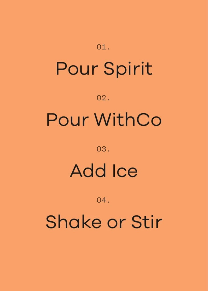 WithCo | #sweaterweather Cocktail Mix