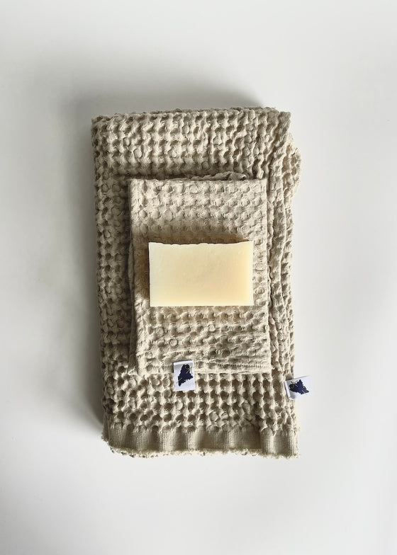 Amphitrite Studio | Linen Cotton Waffle Hand Towel