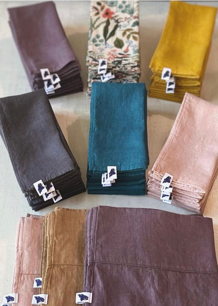 Amphitrite Studio | Linen Napkins - Iron