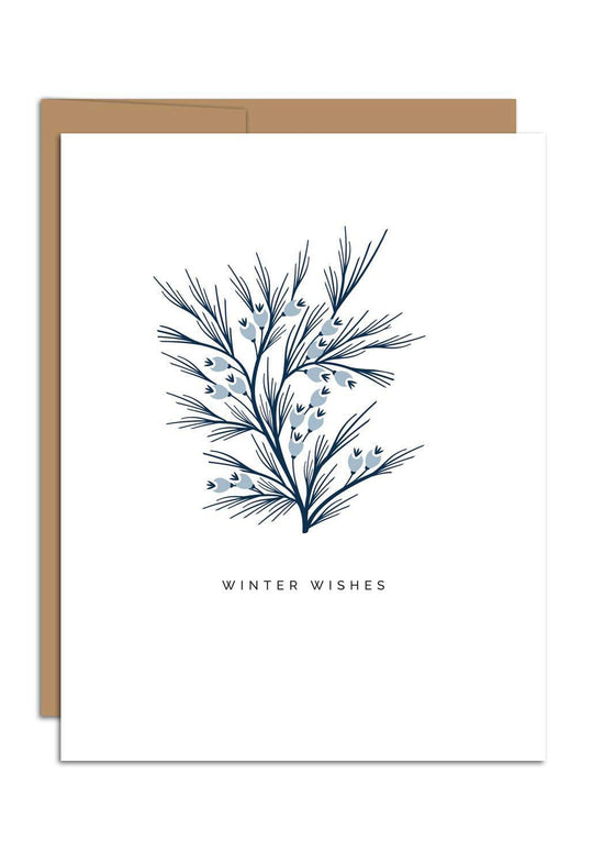 Hazelmade | Winter Wishes Note Card
