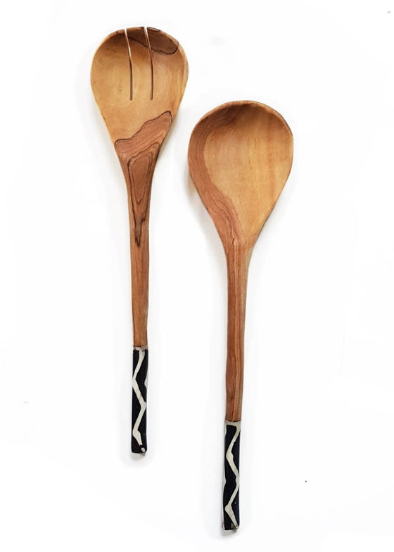 Graphic Modern Salad Server