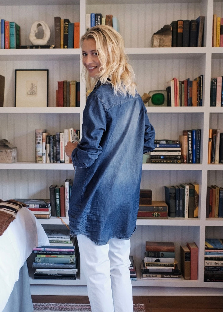 Frank & Eileen | Mary Button-Up Dress Vintage Distressed Wash