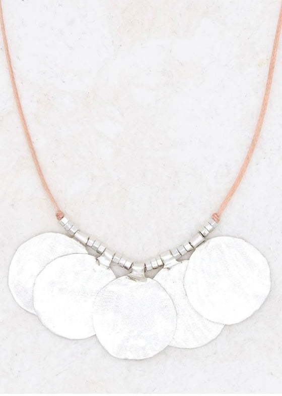 River Song | Silver Gypsy Coin Necklace