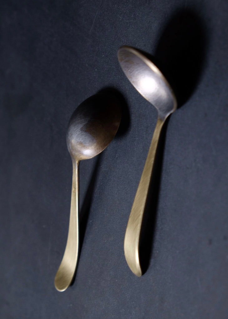 Erica Moody | Brass | Small Tinned Spoon