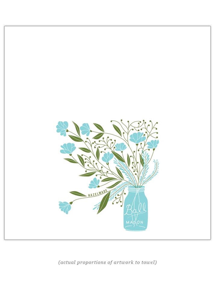 Hazelmade | Kitchen Towels Mason Jar Bouquet