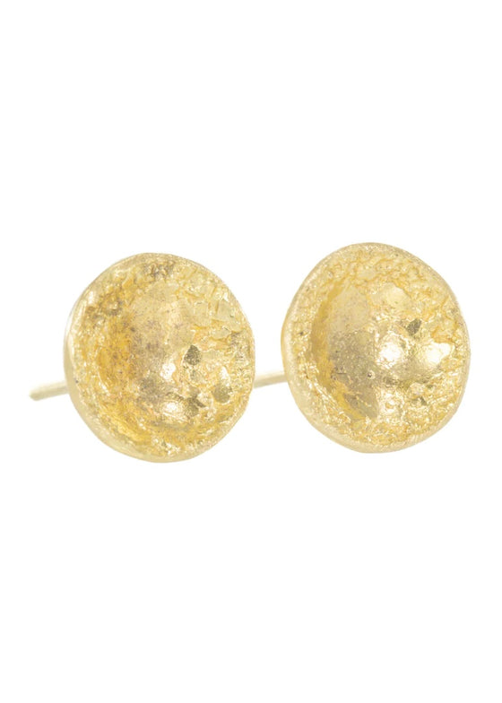 Kate Maller | Double Gold Moon Surface Studs