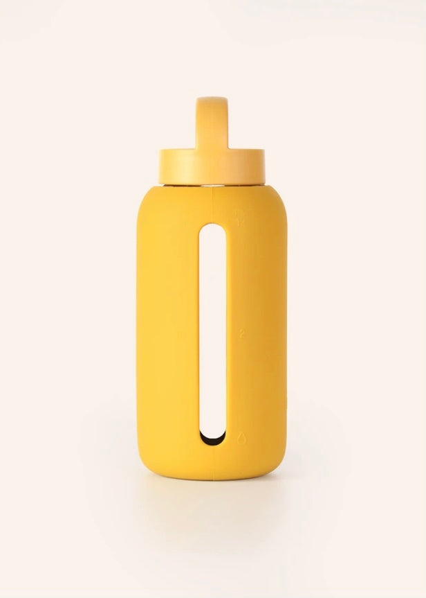 yellow water bottle