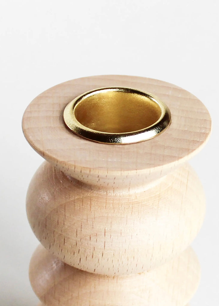Totem Wooden Candle Holder| Design Nº 5