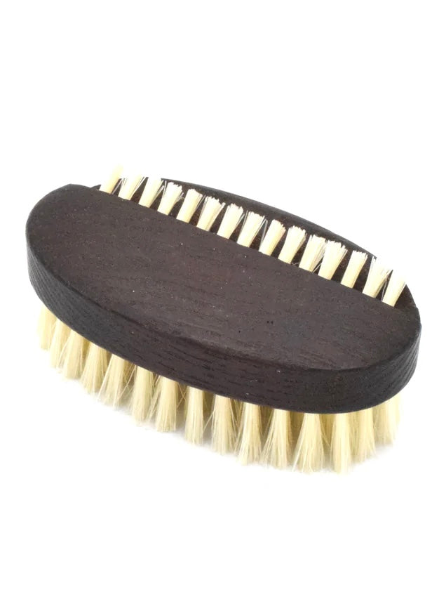 Oval Nail Brush in Thermowood