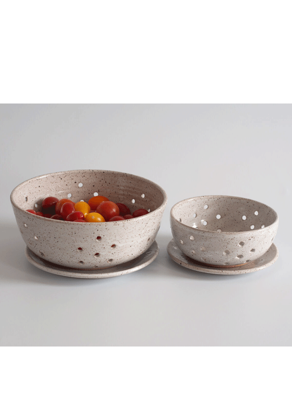 RachaelPots | Berry Bowl + Saucer : Large